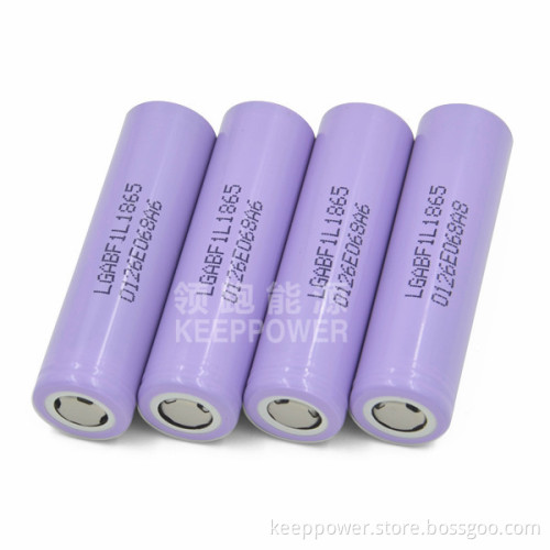 INR18650F1L 3.6V li ion rechargeable battery cell LG 18650 3400mAh 3350mAh